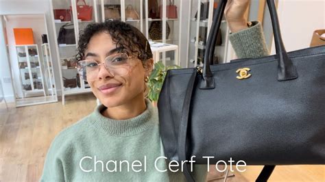 chanel serf tote|Chanel cerf tote review.